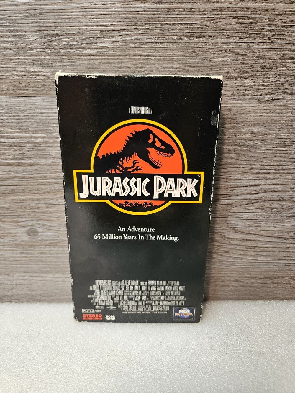 Jurrasic Park VHS No UPC First Edition